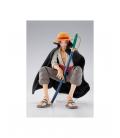 Shanks & monkey d. luffy childhood ver. fig. 16 -5 - 10 cm one piece sh figuarts collectors