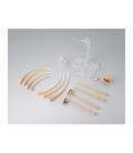 Monkey d. luffy - romance dawn - gum - gum option parts set one piece sh figuarts