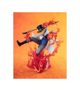 Figura tamashii nations figuarts zero one piece sabo fire fist rook check ver. extra battle 19cm