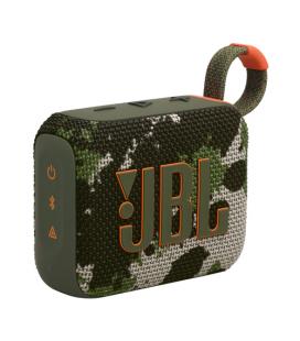 Altavoz con bluetooth jbl go 4/ 4.2w/ 1.0/ camuflaje