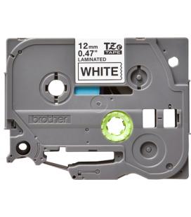 Cinta laminada original rotuladora brother tze-231/ blanca
