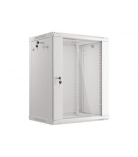 ARMARIO LANBERG MURAL RACK 19" 15U 600X450 FLAT PACK V2 PUERTA CRISTAL GRIS