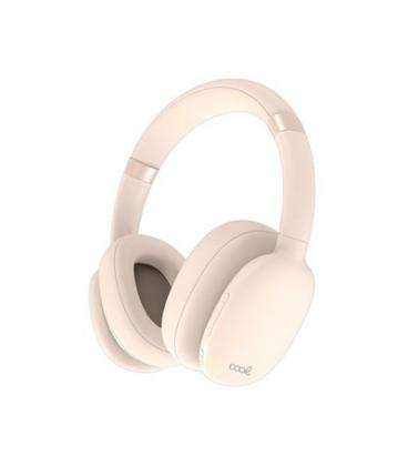 AURICULARES CASCOS STEREO COOL ROLLER BEIGE