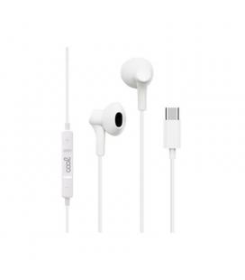 AURICULARES MICRO COOL STEREO TIPO-C WHITE