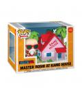Funko pop town dragon ball master roshi at kame house