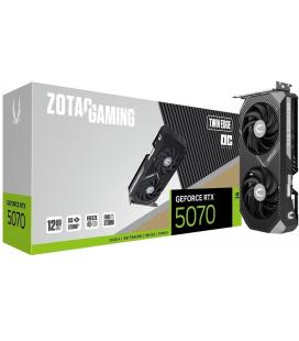 Tarjeta Gráfica Zotac GAMING GeForce RTX 5070 Twin Edge OC 12 GB GDDR7 Reflex 2 RTX AI DLSS4