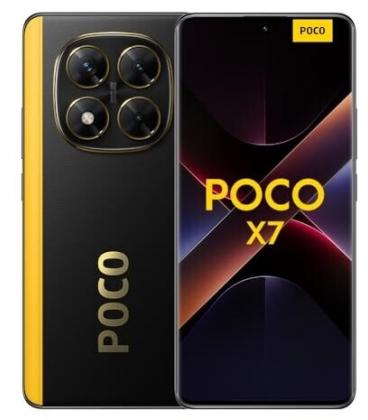 Smartphone xiaomi poco x7 12gb/ 512gb/ 6.67'/ 5g/ amarillo y negro