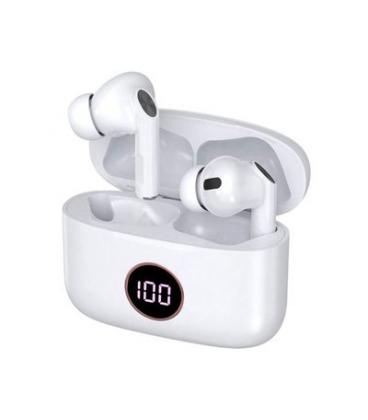 AURICULARES EARBUDS STEREO LCD COOL AIR PRO WHITE