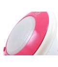Altavoz conceptronic resistente al agua flotante rosa