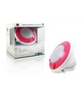 Altavoz conceptronic resistente al agua flotante rosa