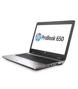 Portatil reacondicionado hp probook 650 g2 15.6 pulgadas - i7 - 6th - 8gb - 500gb hdd - win 10 pro - teclado español