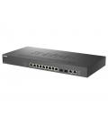Switch gestionable d - link dms - 1250 - 12tp 8x multigigabit 2.5g poe+ 2 x 10g + 2 x 10g sfp+ 240w