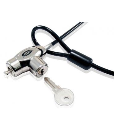Cable seguridad antirrobo con llave para portatil conceptronic