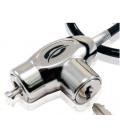 Cable seguridad antirrobo con llave para portatil conceptronic