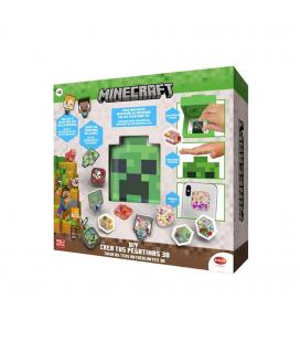 Crea tus pegatinas 3d minecraft