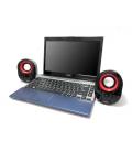 Altavoces equip life 2.0 245332 negro y rojo