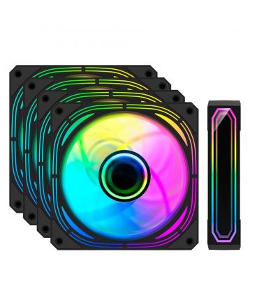 Ventilador cpu coolbox infinity pro argb 4 x 120mm
