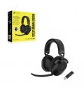 Auriculares gaming corsair hs65 inalambrico negro