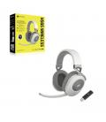 Auriculares gaming corsair hs65 inalambrico blanco