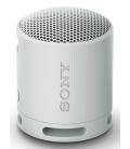 Altavoz portable con bluetooth sony xb100/ 2.0/ gris claro