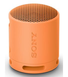 Altavoz portable con bluetooth sony xb100/ 2.0/ naranja