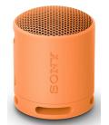 Altavoz portable con bluetooth sony xb100/ 2.0/ naranja