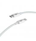 Cable usb 2.0 tipo-c subblim cable plus/ usb tipo-c macho - usb tipo-c macho/ hasta 100w/ 480mbps/ 2m/ blanco