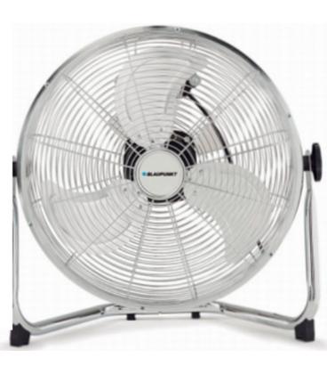 Ventilador de suelo blaupunkt industrial bp2020/ 40w/ 3 aspas 30cm/ 3 velocidades