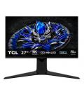 Monitor gaming tcl 27r83u 27'/ 4k/ 1ms/ 160hz/ va/ regulable en altura/ blanco y negro