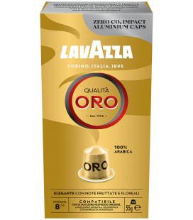 Cápsula lavazza qualitá oro para cafeteras nespresso/ caja de 10 - Imagen 1