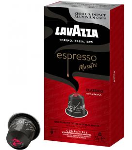 Cápsula lavazza espresso maestro clásico para cafeteras nespresso/ caja de 10 - Imagen 1