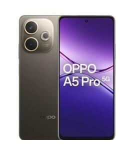 OPPO A5 Pro 5G 16,9 cm (6.67") SIM doble Android 15 USB Tipo C 8 GB 256 GB 5800 mAh Negro, Marrón