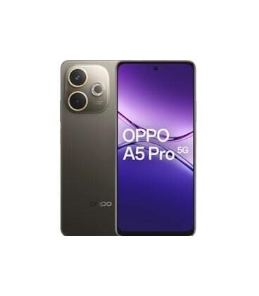 OPPO A5 Pro 5G 16,9 cm (6.67") SIM doble Android 15 USB Tipo C 8 GB 256 GB 5800 mAh Negro, Marrón