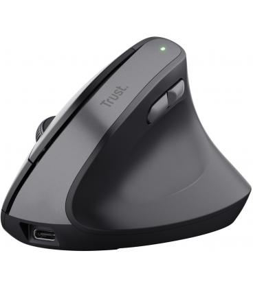 Ratón Ergonómico Inalámbrico Trust TM-270/ Batería recargable/ Hasta 2400 DPI