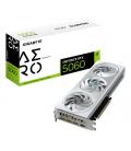 GIGABYTE GeForce RTX 5060 AERO OC 8G Tarjeta Gráfica - 8GB GDDR7, 128bit, PCI-E 5.0, 2595 MHz Frecuencia del núcleo, 3 x Display