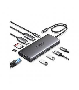 HUB UGREEN 10EN1 USB-C A HDMI+USB-C+USB-A+RJ45