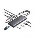 HUB UGREEN 10EN1 USB-C A HDMI+USB-C+USB-A+RJ45