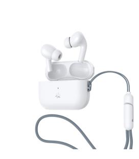 Celly HARMONYWH auricular y casco Auriculares Inalámbrico Dentro de oído Llamadas/Música USB Tipo C Blanco