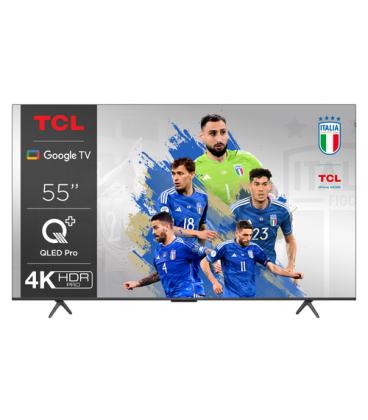 TCL C61 55C61B Televisor 139,7 cm (55") 4K Ultra HD Smart TV Wifi Titanio 450 cd / m²