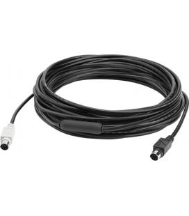 Cable de transferencia de datos logitech 10mt 1x1 mini - din (ps - 2) macho - negro