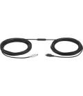 Cable de transferencia de datos logitech 10mt 1x1 mini - din (ps - 2) macho - negro