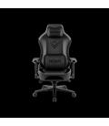 Nova silla gaming fabricada en cuero negro