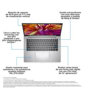 Portatil hp zbook firefly 14 g10 i7 - 1365u 16gb ssd 512gb 14''