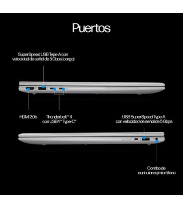 Portatil hp zbook firefly 16 g11 u7 - 155h 16gb ssd 512gb 16 pulgadas