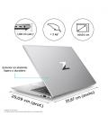 Portatil hp zbook firefly 16 g9 i5 - 1240p 16gb ssd 512gb 16 pulgadas