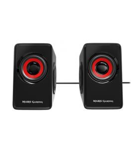 Mars Gaming MS1 altavoz Negro, Rojo Alámbrico 10 W