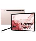 Tablet Samsung Galaxy Tab S8+ 12.4"/ 8GB/ 128GB/ Octacore/ 5G/ Rosa Dorado