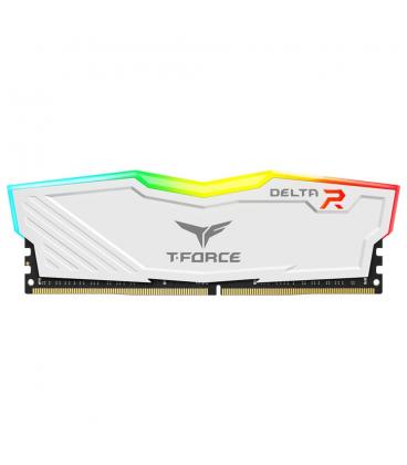 Memoria ddr4 8gb teamgroup delta - 3200mhz - pc4 - 25600 - rgb blanco - cl16 - 1.35v