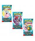 Pokemon tcg escarlata y púrpura juntos de aventuras sobre suelto