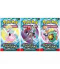 Pokemon tcg escarlata y púrpura juntos de aventuras sobre suelto
